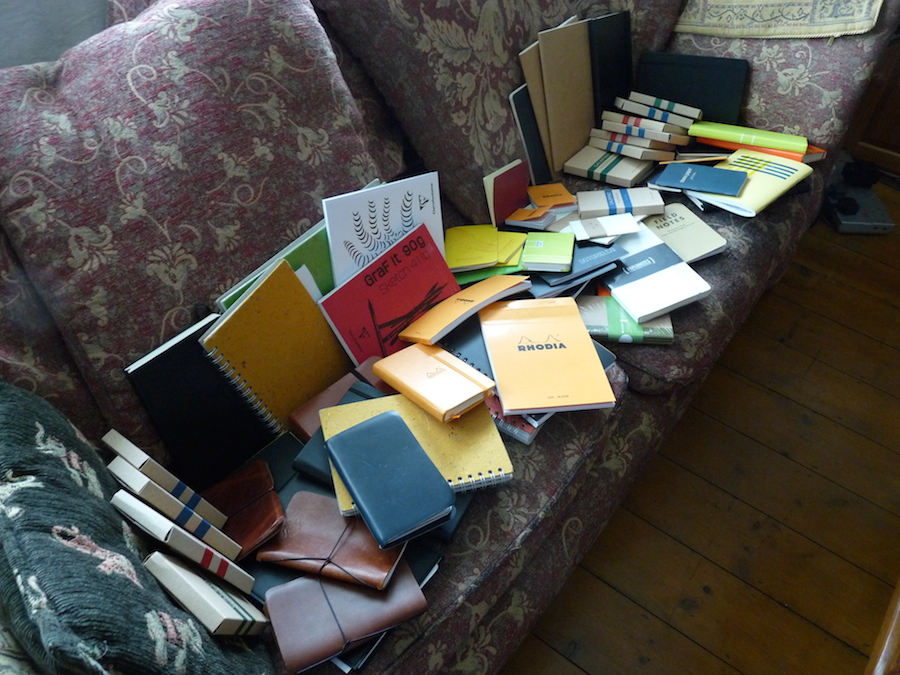 A Lot of Notebooks Ian Hedley